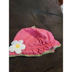 Gymboree showers of flowers hat size 4t 5t